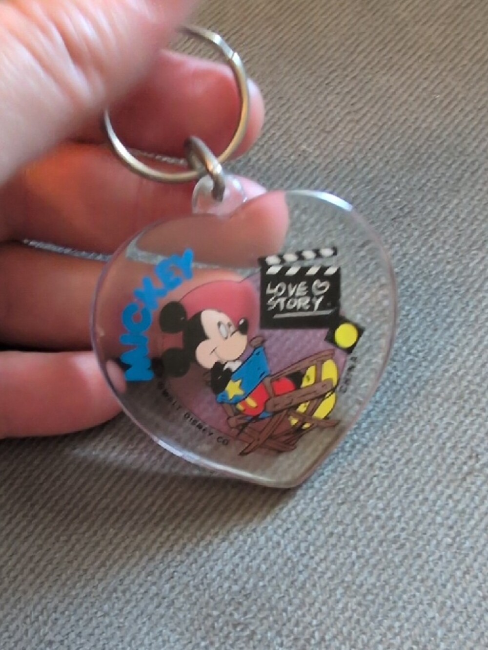 Disney Button Pin & Key Chain Lot - Picture 6 of 8
